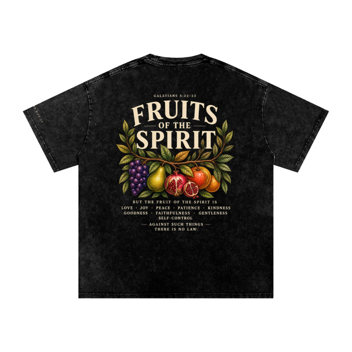 Fruit of the Spirit - Premium Oversized Cotton Tee