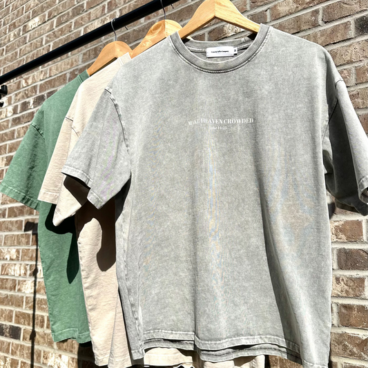 Make Heaven Crowded Oversized 100% Cotton T-Shirt | Limited Quantity